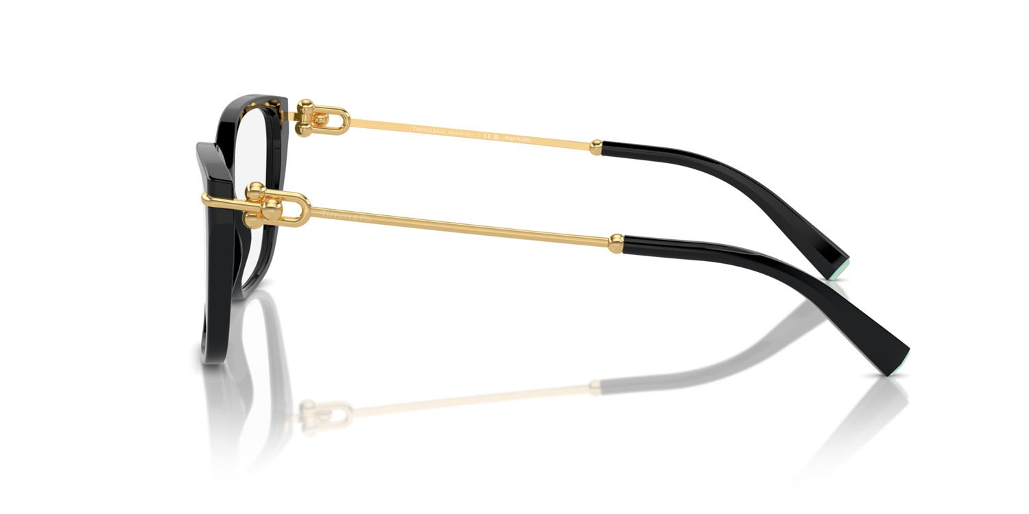 Eyeglasses Tiffany TF 2248K (8402) color nero shape square lenses lente demo