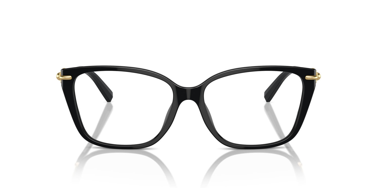 Eyeglasses Tiffany TF 2248K (8402) color nero shape square lenses lente demo
