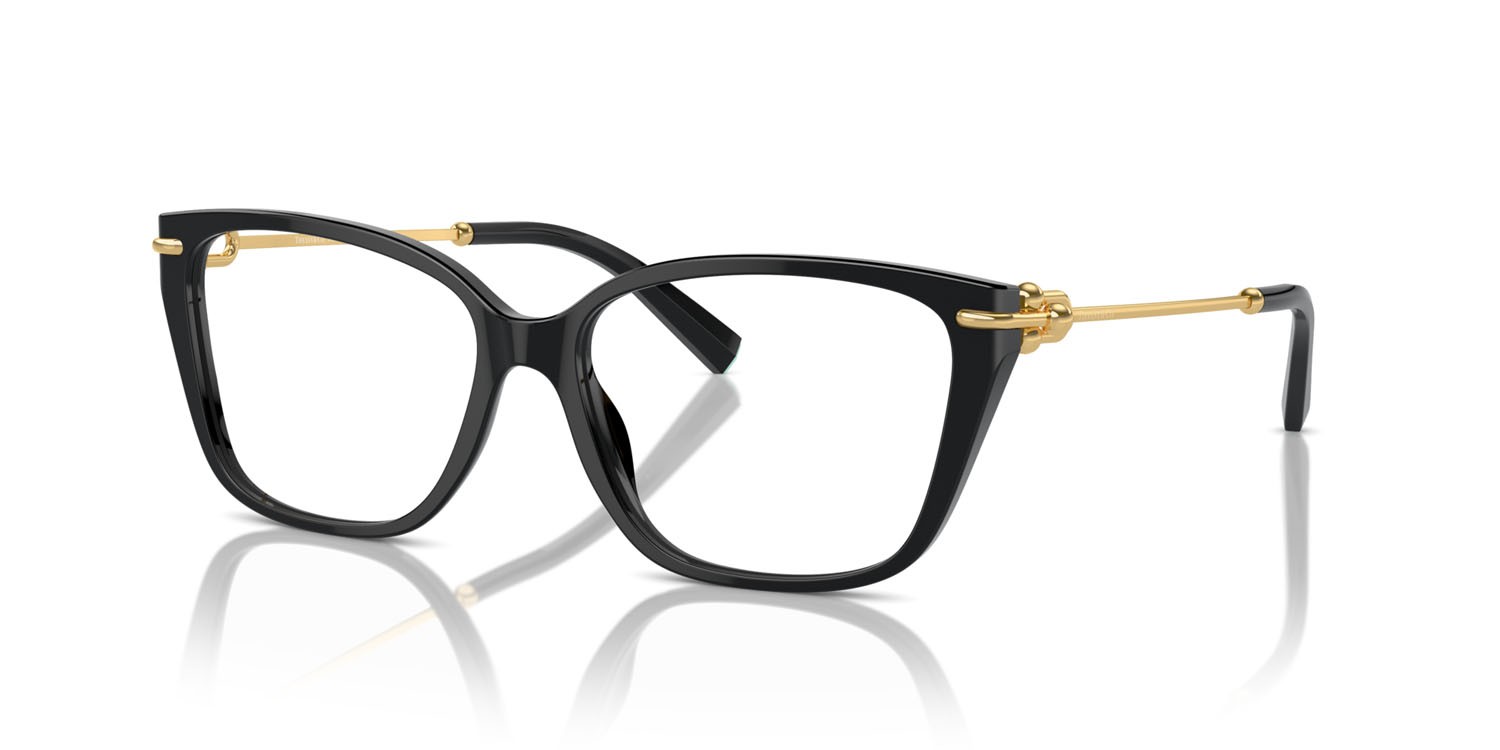 Eyeglasses Tiffany TF 2248K (8402) color nero shape square lenses lente demo