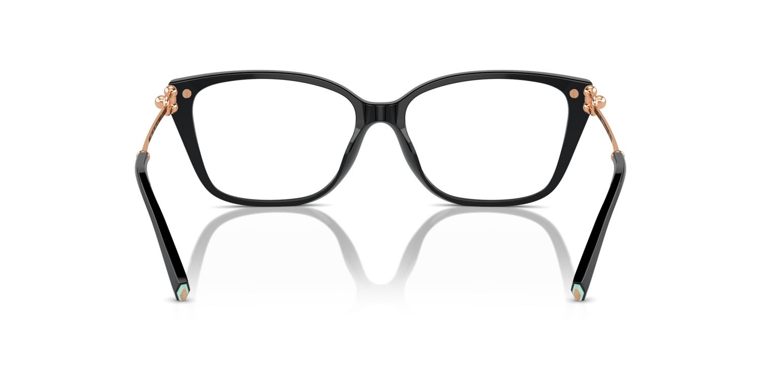 Eyeglasses Tiffany TF 2248K (8403) color nero shape square lenses lente demo