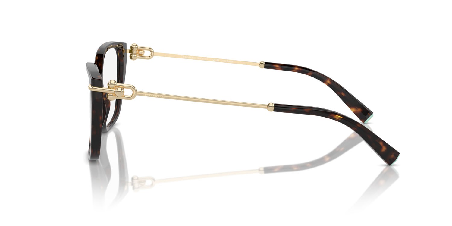 Eyeglasses Tiffany TF 2248K (8404) color havana shape square lenses lente demo