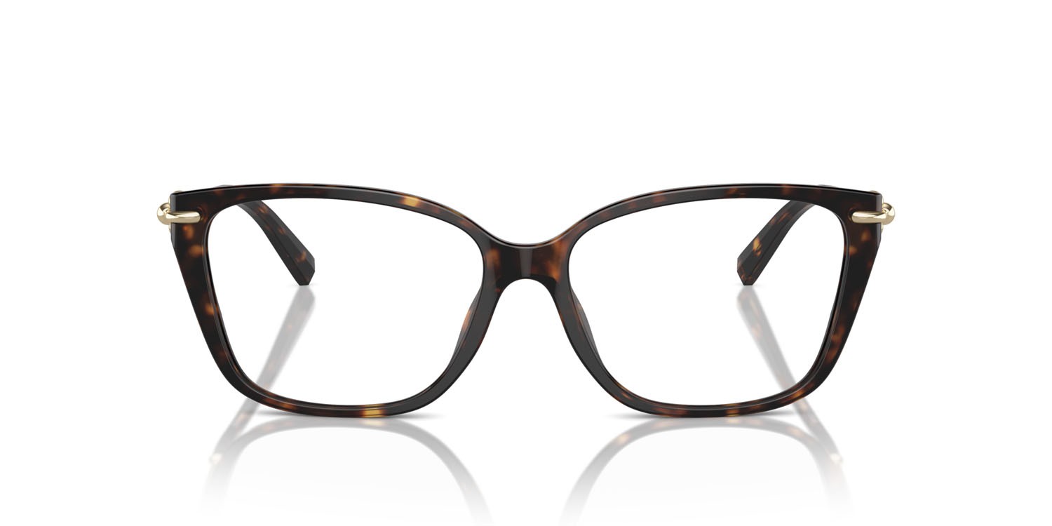 Eyeglasses Tiffany TF 2248K (8404) color havana shape square lenses lente demo