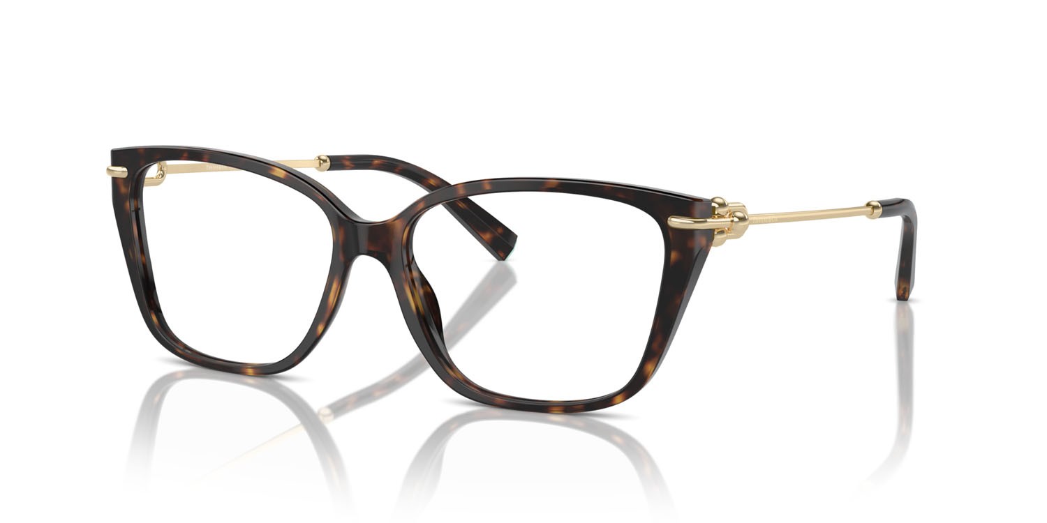 Eyeglasses Tiffany TF 2248K (8404) color havana shape square lenses lente demo