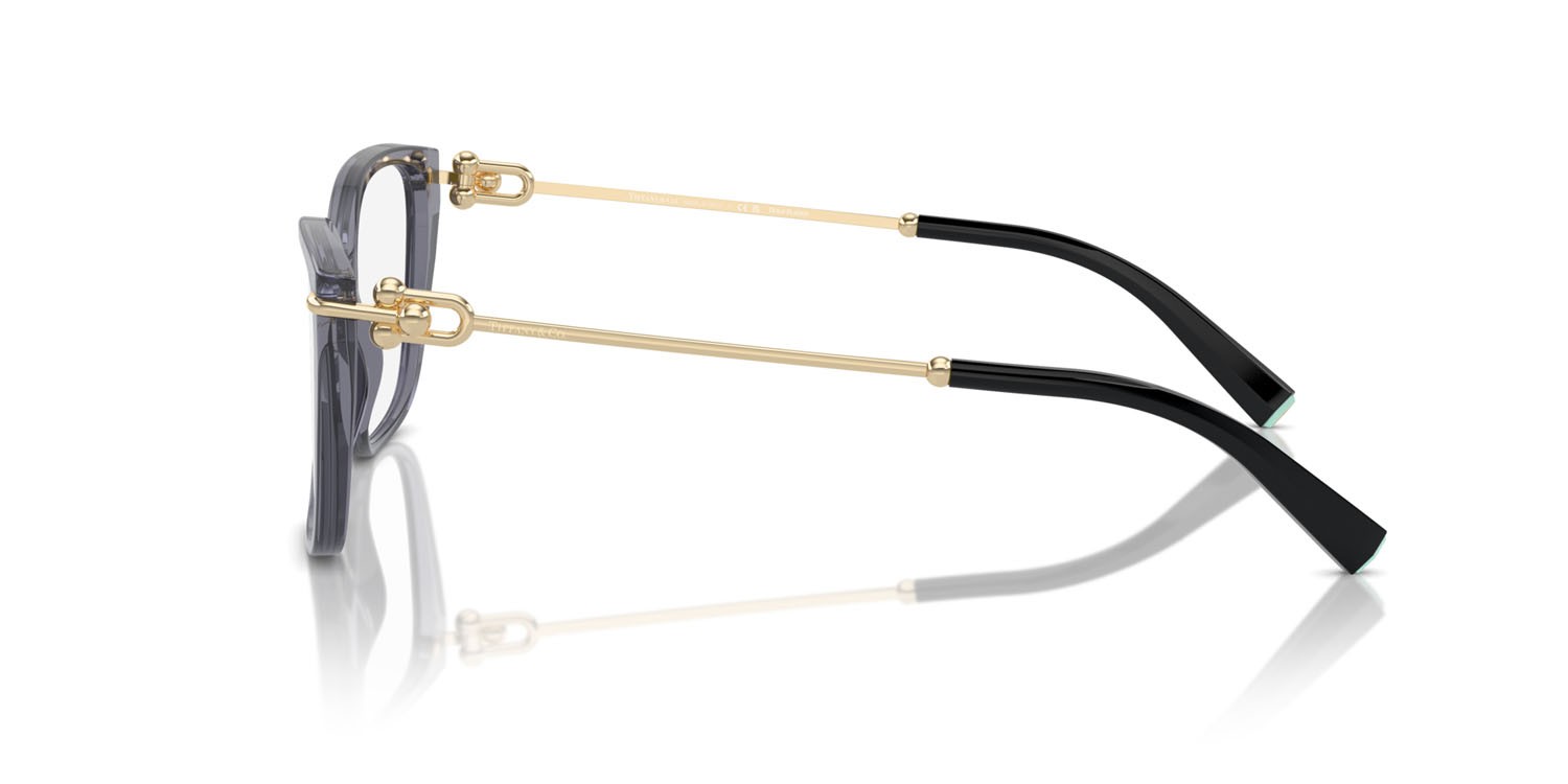 Eyeglasses Tiffany TF 2248K (8405) color crystal dark violet shape square lenses lente demo
