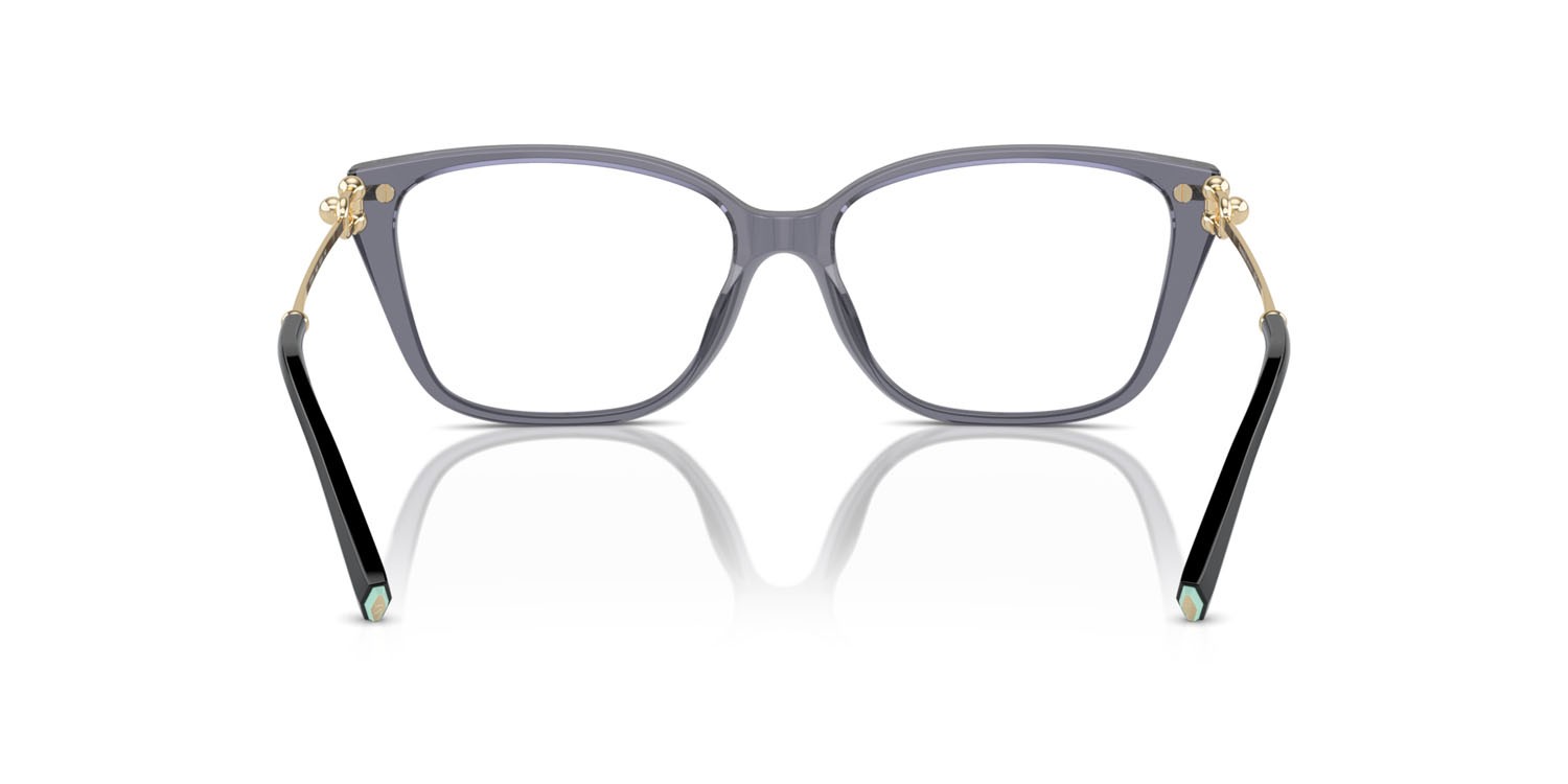 Eyeglasses Tiffany TF 2248K (8405) color crystal dark violet shape square lenses lente demo