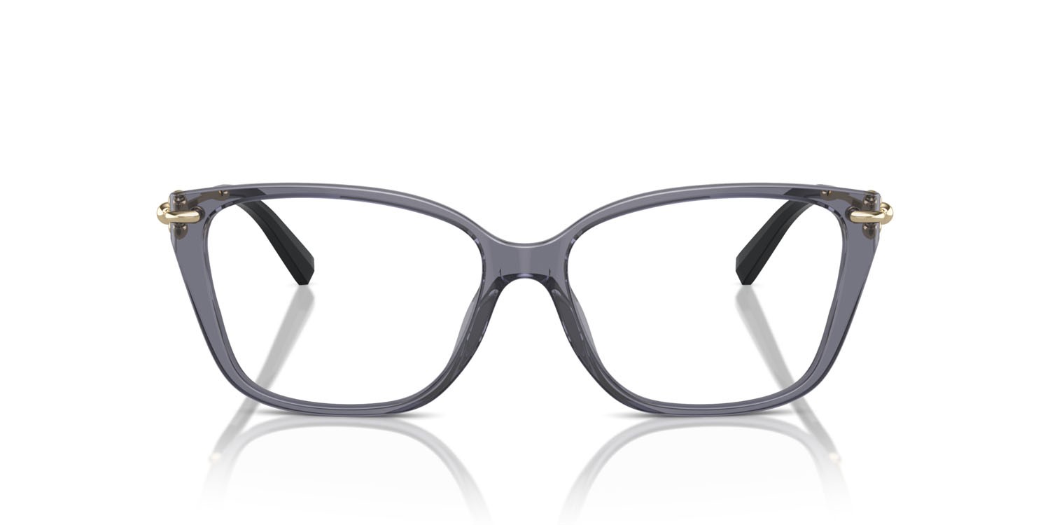 Eyeglasses Tiffany TF 2248K (8405) color crystal dark violet shape square lenses lente demo
