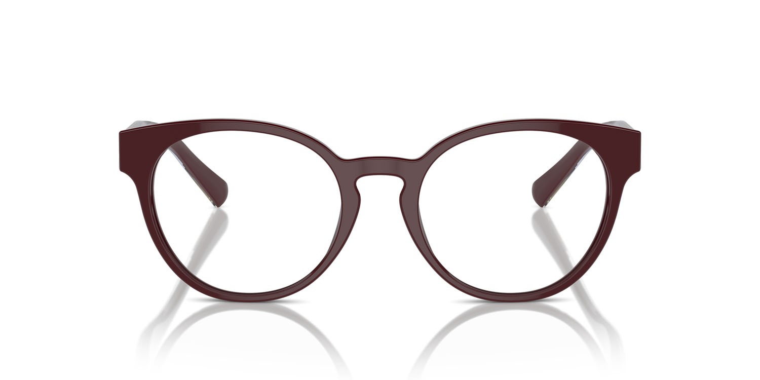 Eyeglasses Tiffany TF 2250 (8389) color vinaccia shape pantos lenses lente demo
