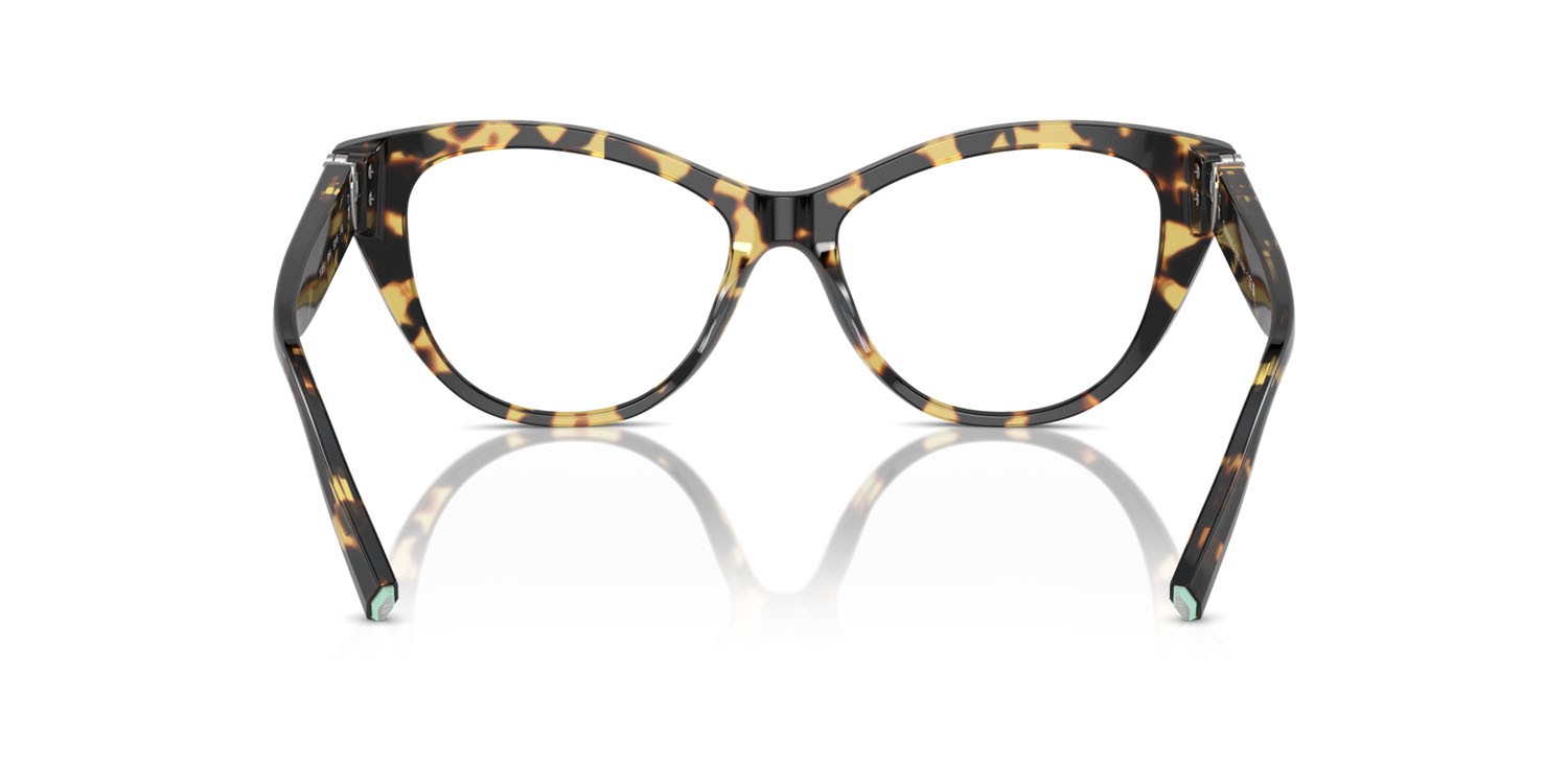 Eyeglasses Tiffany TF 2251 (8064) color havana shape cat eye lenses lente demo