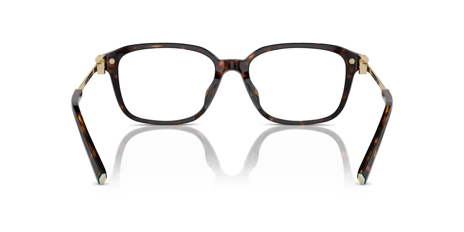 Occhiali da vista Tiffany TF 2253D (8015) colore havana forma quadrato lenti lente demo