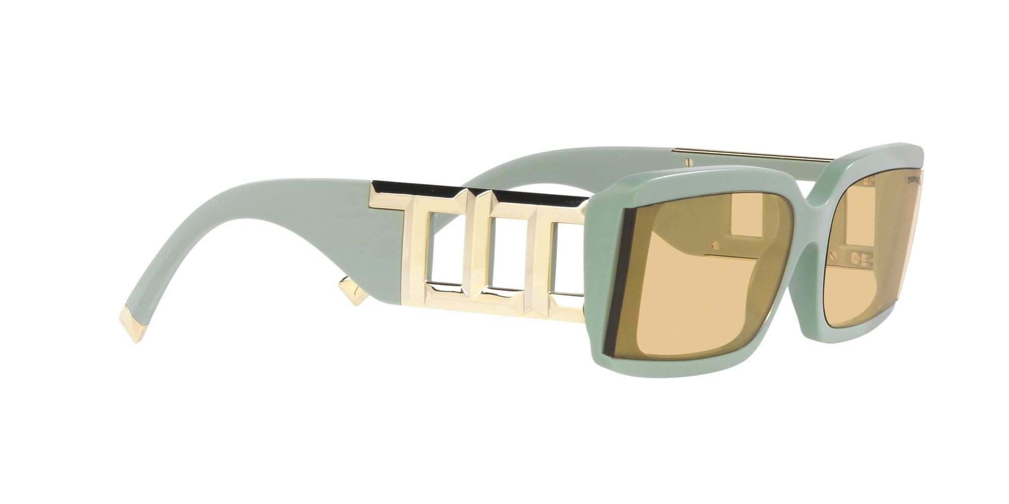 Sonnenbrillen Tiffany TF 4197 (8365/8) form rechteckig gläser giallo chiaro