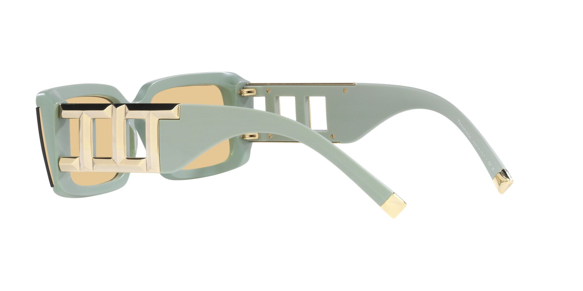 Sonnenbrillen Tiffany TF 4197 (8365/8) form rechteckig gläser giallo chiaro