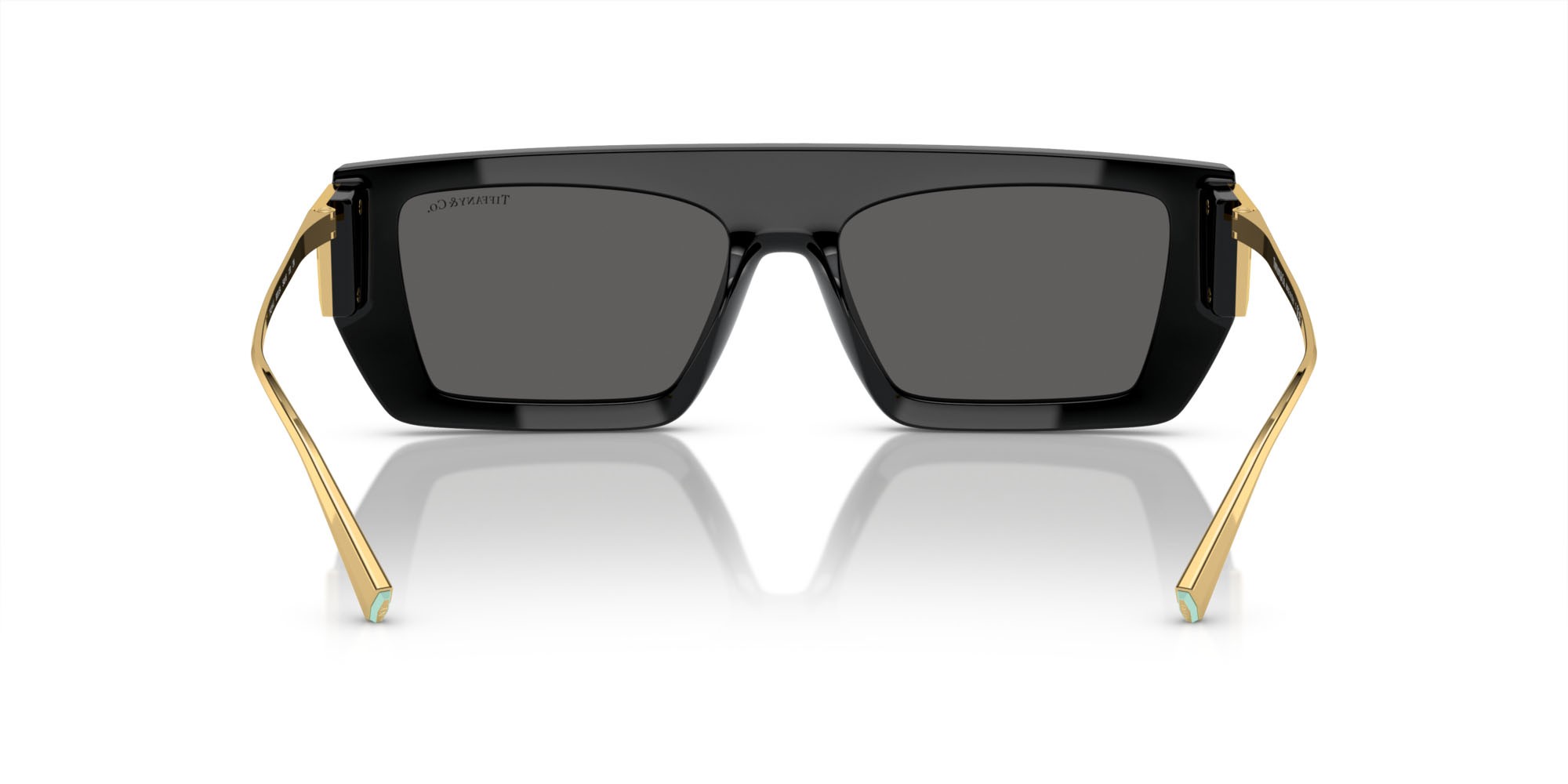 Sonnenbrillen Tiffany TF 4214U (8001S4) farbe nero form rechteckig gläser grigio scuro