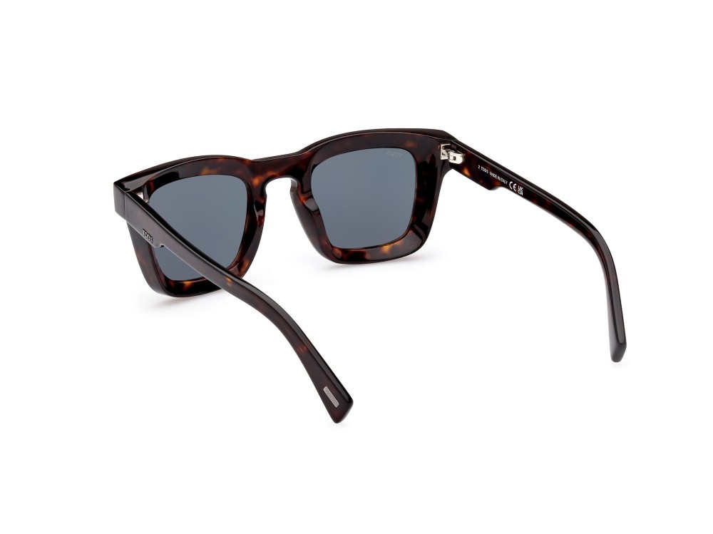 Sonnenbrillen Tod's TO0342 (52V) farbe avana scura form quadratisch gläser blu