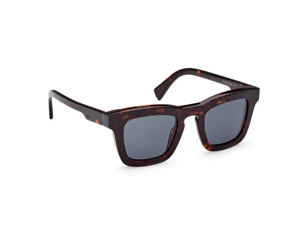 Sonnenbrillen Tod's TO0342 (52V) farbe avana scura form quadratisch gläser blu