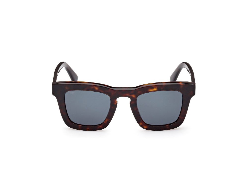 Sonnenbrillen Tod's TO0342 (52V) farbe avana scura form quadratisch gläser blu