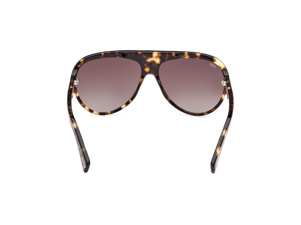Sonnenbrillen Tod's TO0353 (56F) farbe avana / altro form aviator gläser marrone grad.