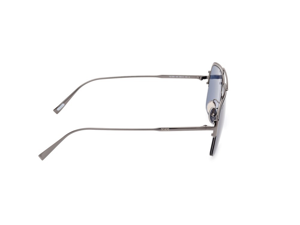 Sonnenbrillen Tod's TO0358 (12V) farbe rutenio scuro lucido form navigator gläser blu