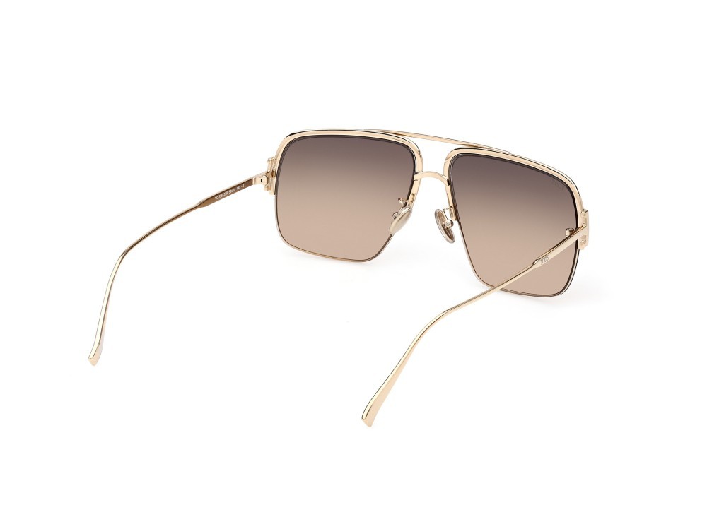 Sonnenbrillen Tod's TO0358 (32B) farbe oro  form navigator gläser fumo grad.