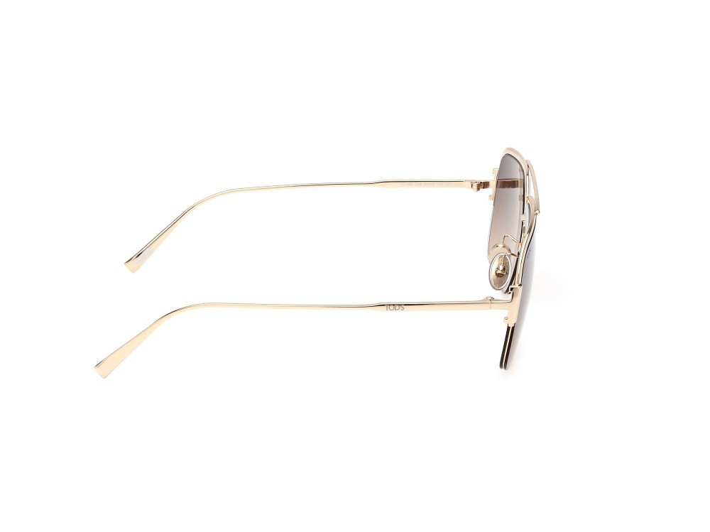Sonnenbrillen Tod's TO0358 (32B) farbe oro  form navigator gläser fumo grad.