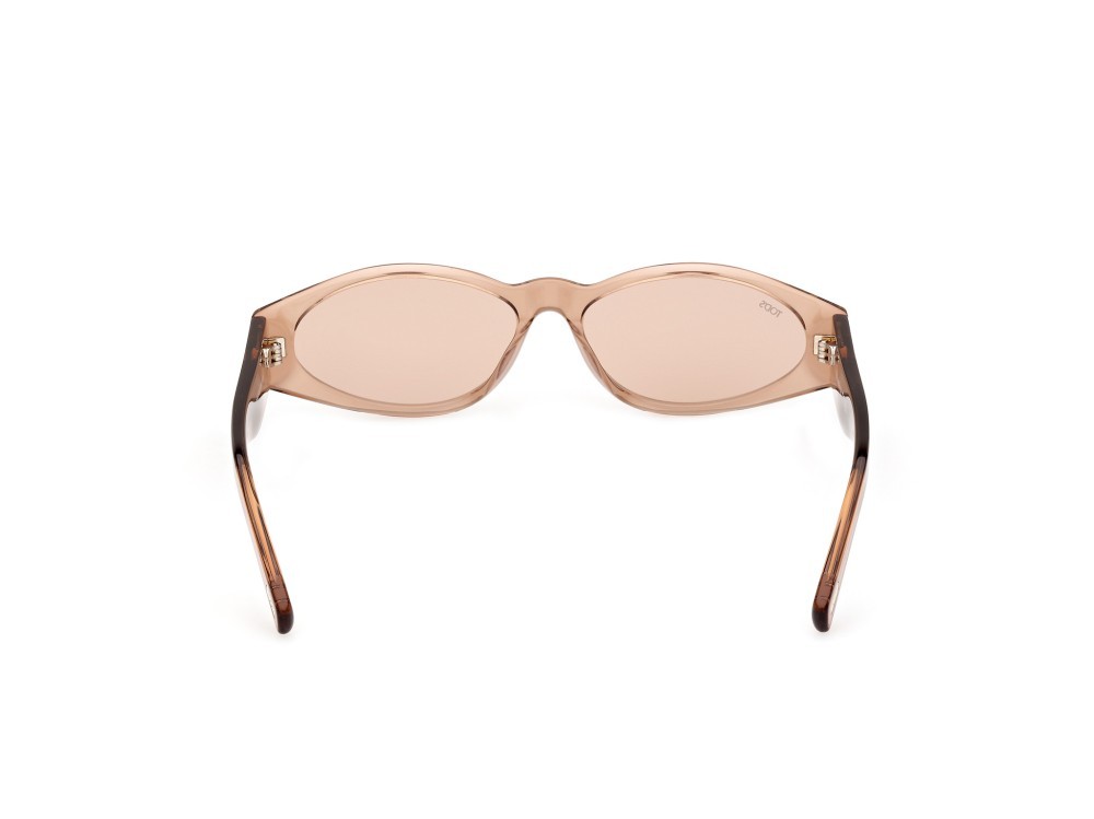 Sonnenbrillen Tod's TO0362-H (45E) farbe marrone chiaro lucido form oval gläser marrone