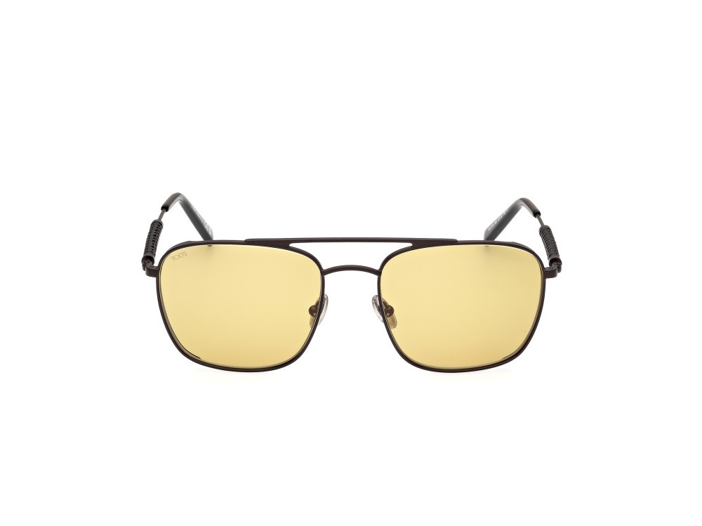 Occhiali da sole Tod's TO0379 (09E) colore antracite opaco forma navigator lenti marrone