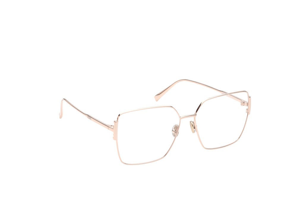 Occhiali da vista Tod's TO5272 (028) colore oro rosè lucido forma geometrico 