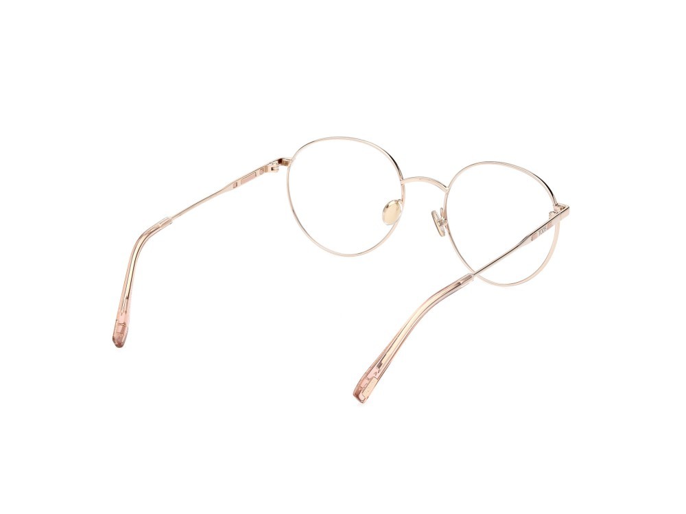 Occhiali da vista Tod's TO5283 (028) colore oro rosè lucido  forma rotondo 