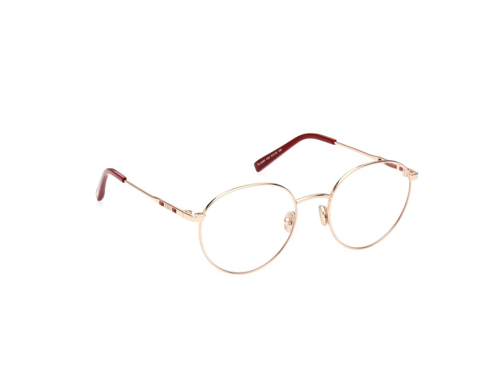 Occhiali da vista Tod's TO5283 (033) colore oro rosso forma rotondo 