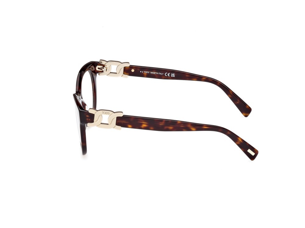 Occhiali da vista Tod's TO5291 (052) colore avana scura forma rotondo 