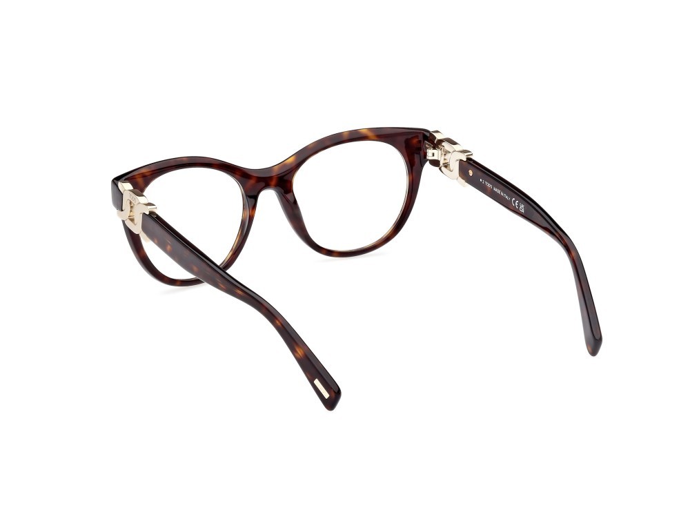 Occhiali da vista Tod's TO5291 (052) colore avana scura forma rotondo 
