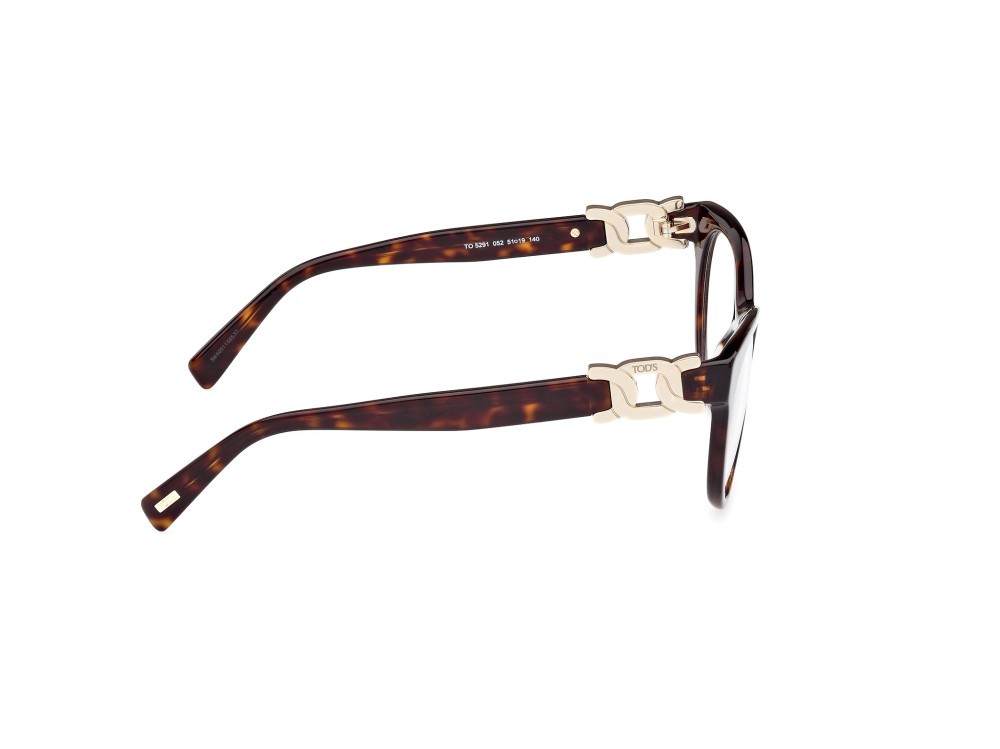 Occhiali da vista Tod's TO5291 (052) colore avana scura forma rotondo 
