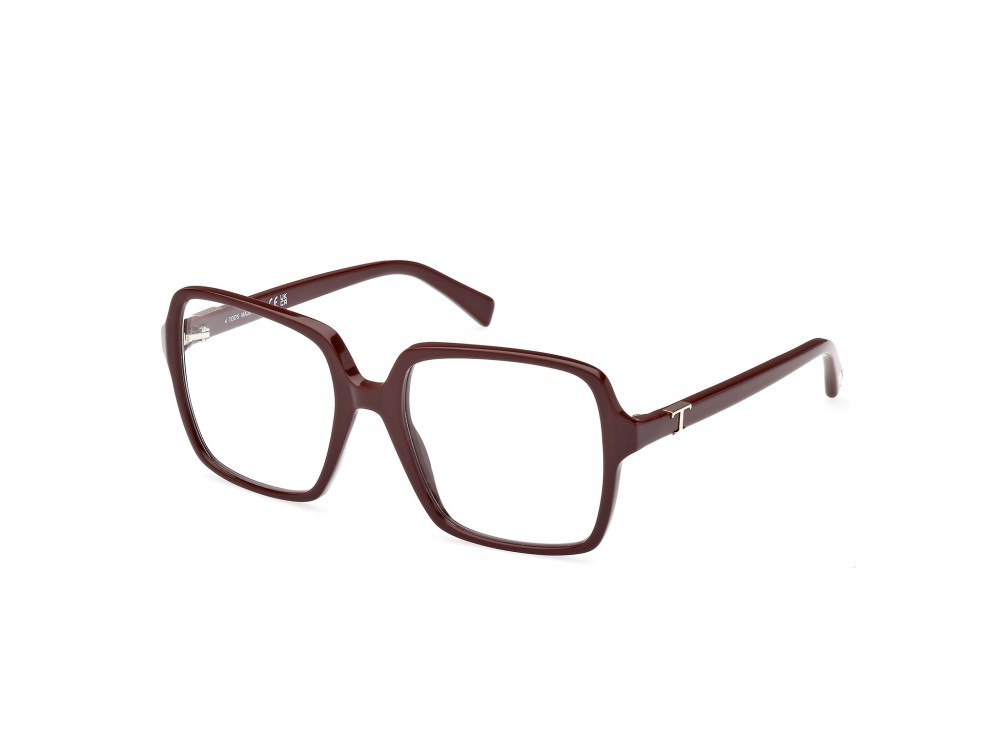 Brillen Tod's TO5293 (048) farbe marrone scuro lucido form geometrisch 