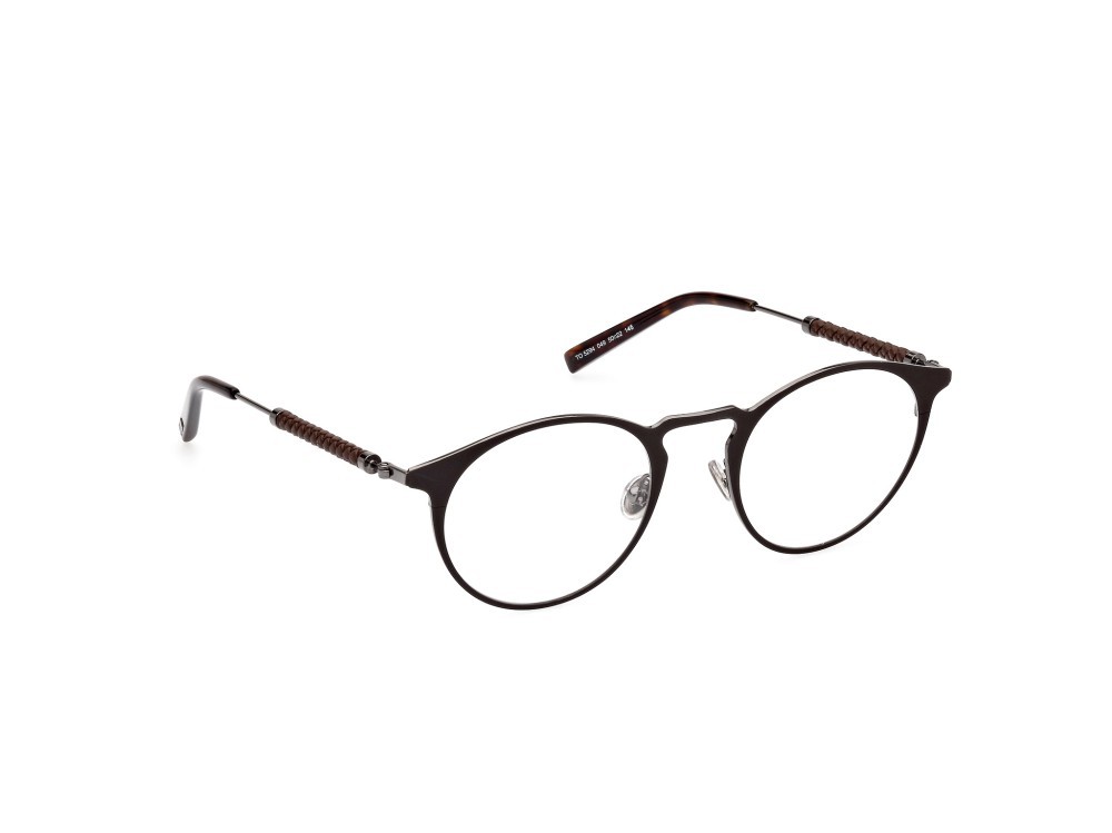 Brillen Tod's TO5294 (049) farbe marrone scuro opaco form rund 