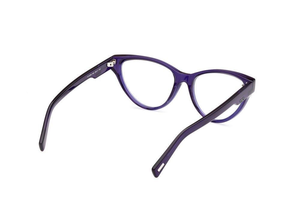 Brillen Tod's TO5299 (090) farbe blu lucido form cat-eye 