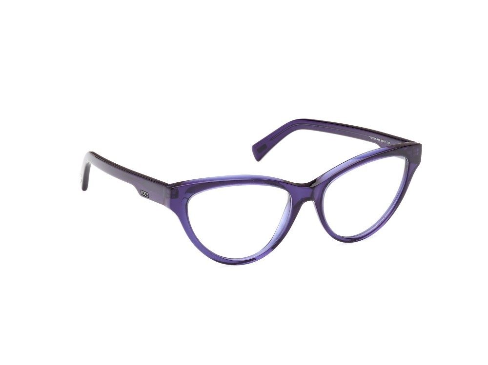 Brillen Tod's TO5299 (090) farbe blu lucido form cat-eye 