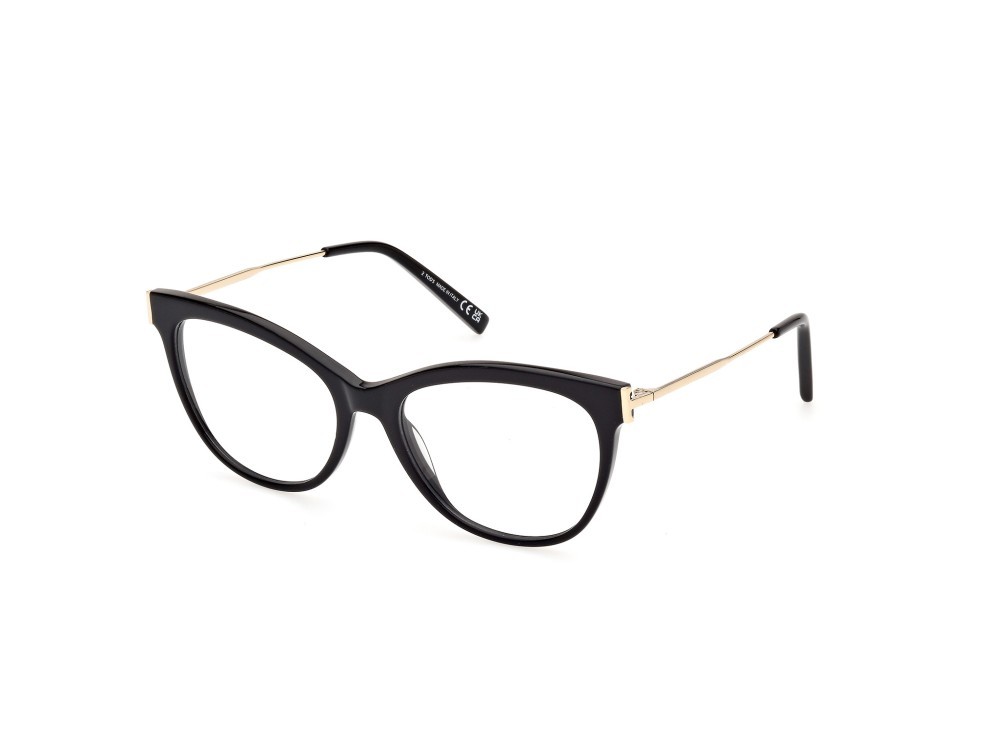 Occhiali da vista Tod's TO5300 (001) colore nero lucido forma rotondo 