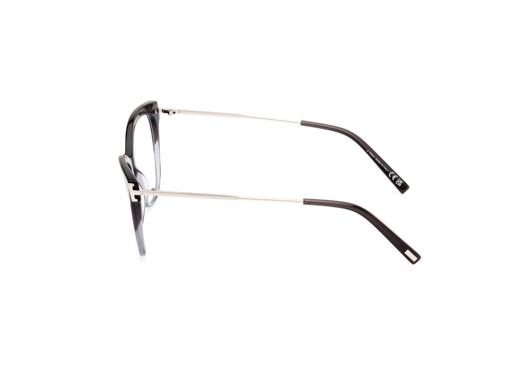 Occhiali da vista Tod's TO5300 (020) colore grigio lucido forma rotondo 