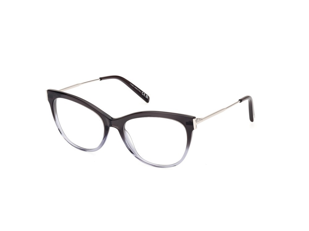 Occhiali da vista Tod's TO5300 (020) colore grigio lucido forma rotondo 