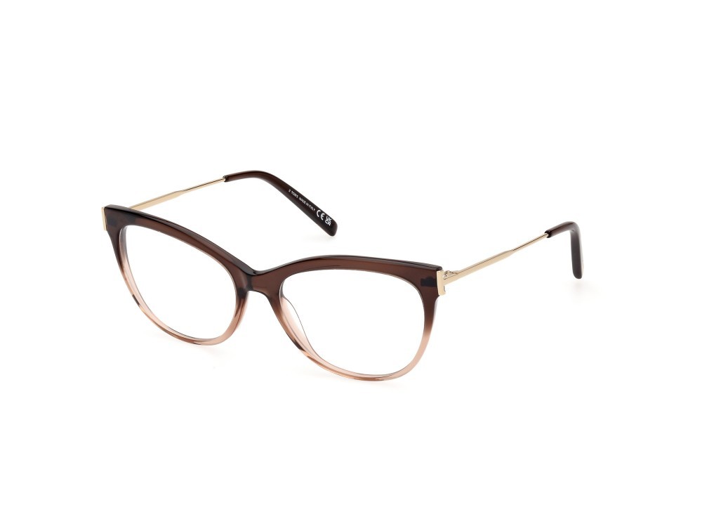 Brillen Tod's TO5300 (050) farbe marrone scuro lucido form rund 