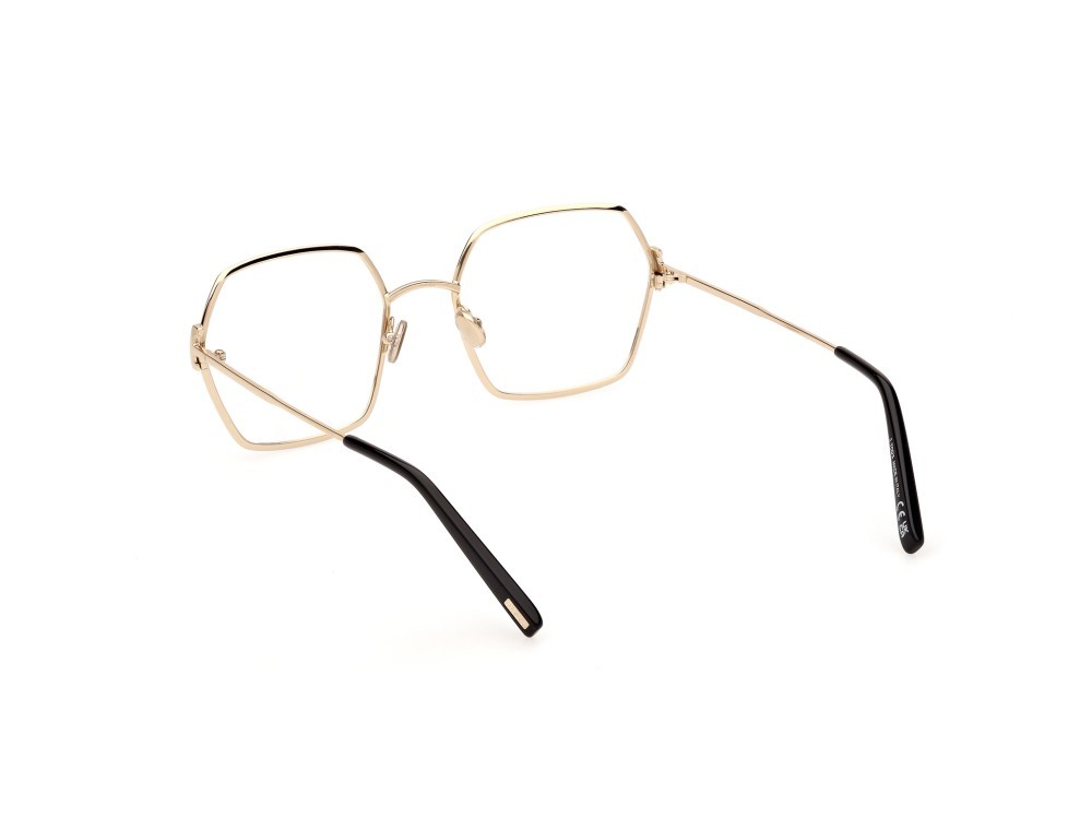 Occhiali da vista Tod's TO5301 (032) colore oro pallido lucido forma geometrico 