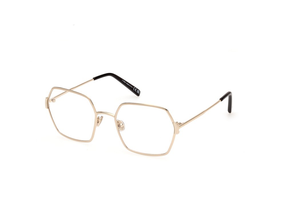 Occhiali da vista Tod's TO5301 (032) colore oro pallido lucido forma geometrico 