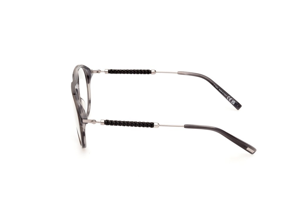 Occhiali da vista Tod's TO5302 (020) colore grigio lucido forma aviator 