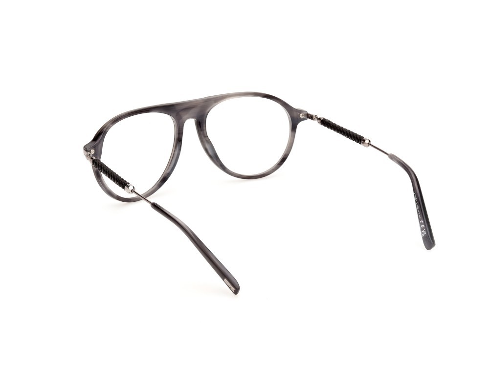 Occhiali da vista Tod's TO5302 (020) colore grigio lucido forma aviator 