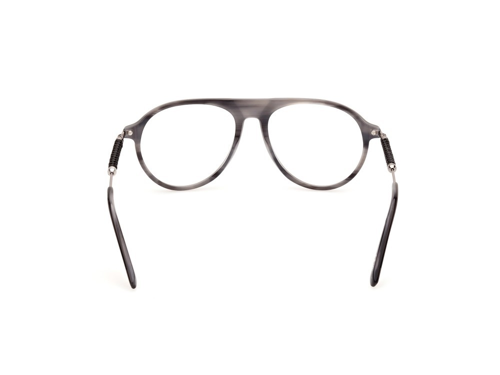 Occhiali da vista Tod's TO5302 (020) colore grigio lucido forma aviator 