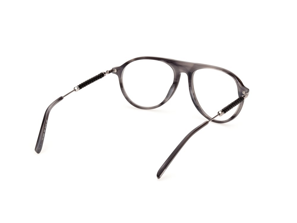 Occhiali da vista Tod's TO5302 (020) colore grigio lucido forma aviator 