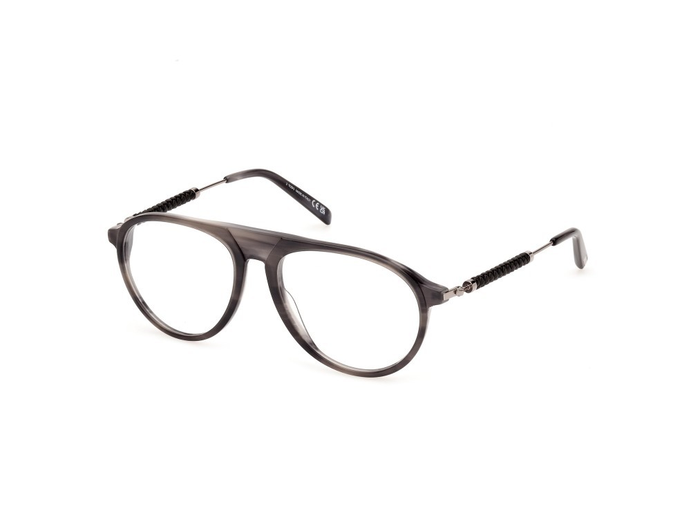Occhiali da vista Tod's TO5302 (020) colore grigio lucido forma aviator 