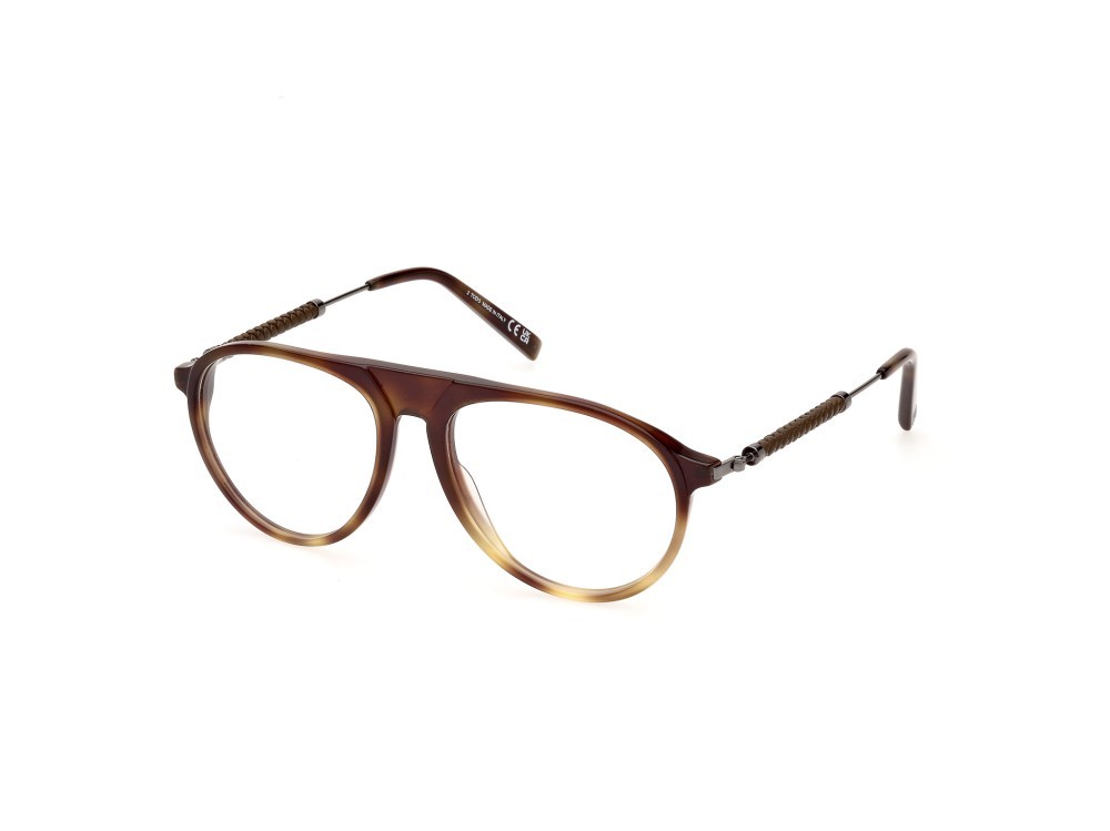 Occhiali da vista Tod's TO5302 (056) colore avana colorata forma aviator 