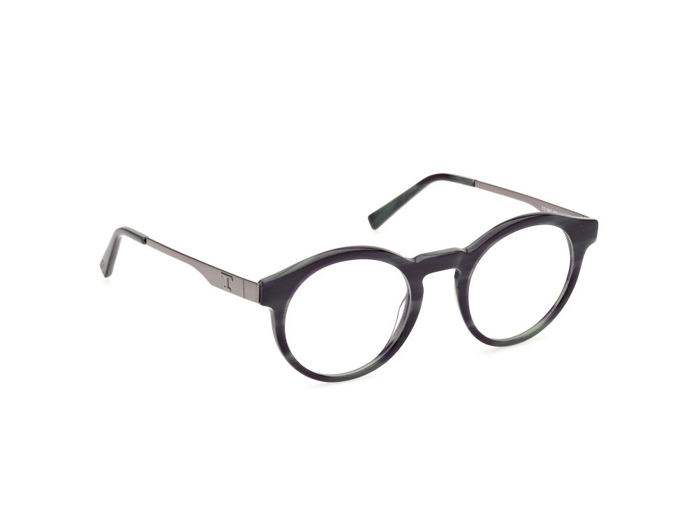 Occhiali da vista Tod's TO5305 (092) colore blu lucido forma rotondo 
