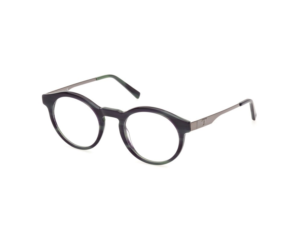 Occhiali da vista Tod's TO5305 (092) colore blu lucido forma rotondo 