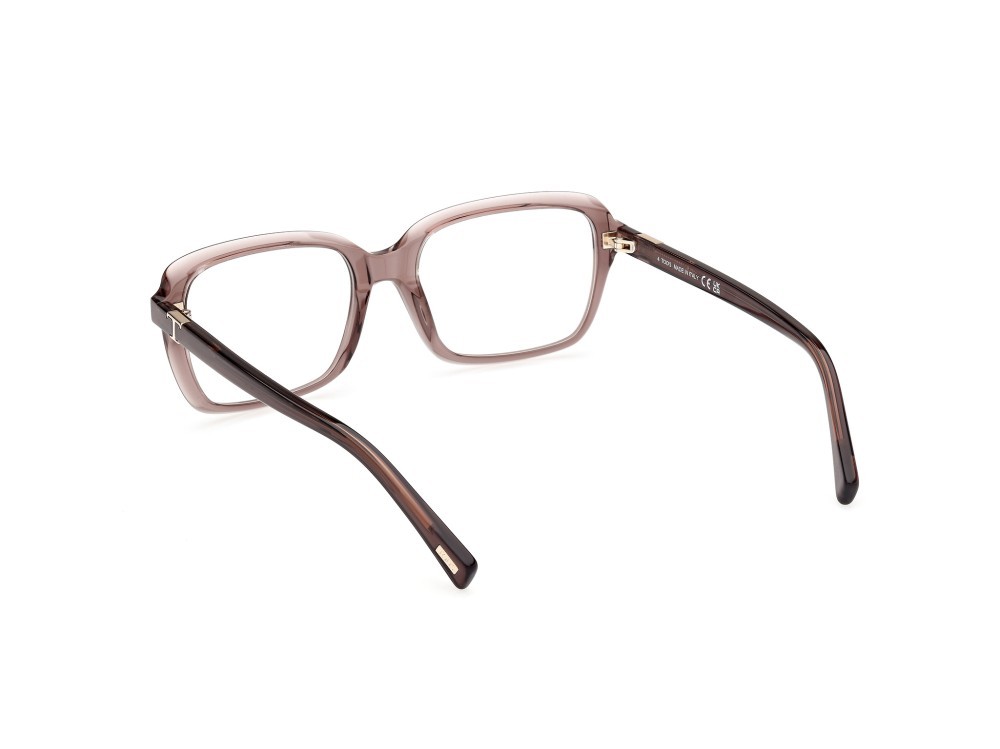 Occhiali da vista Tod's TO5306 (048) colore marrone scuro lucido forma rettangolare 